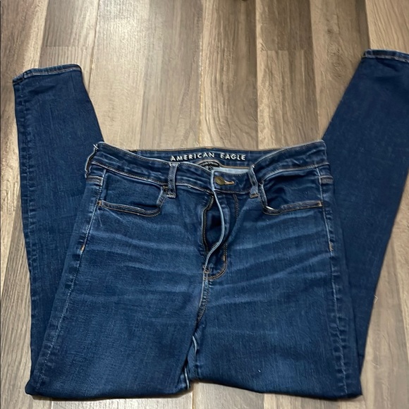 American Eagle Outfitters Blue Skinny Jeans - Picture 1 of 7